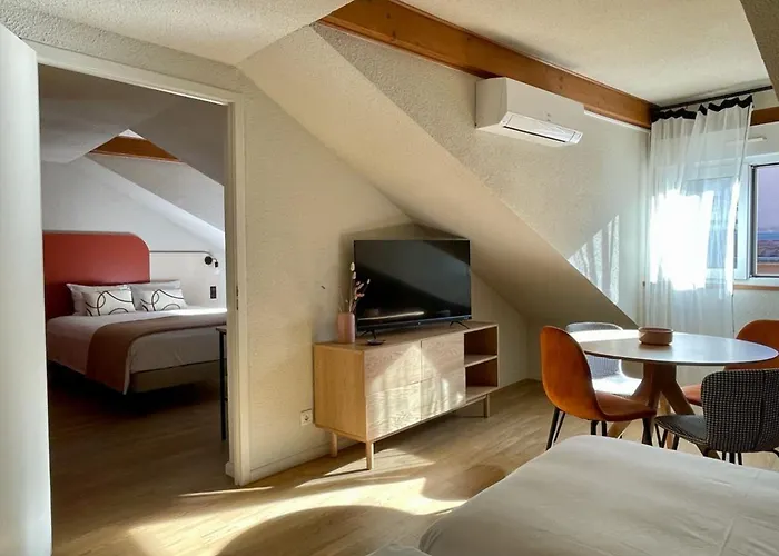 Hotel apartamentowy Les Baladines Thonon-les-Bains